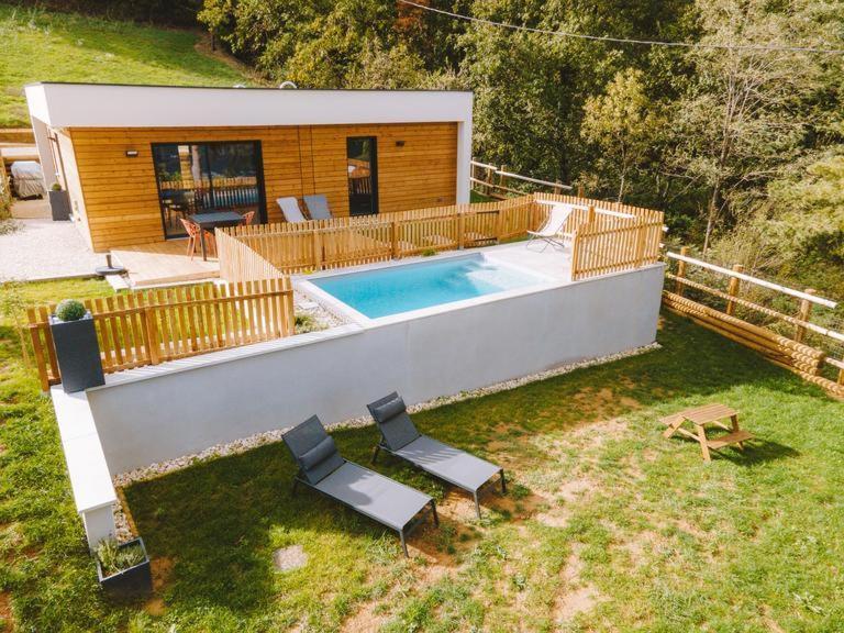 La Booa - En Ardeche - Piscine Privee - Ecolodgite Villa *